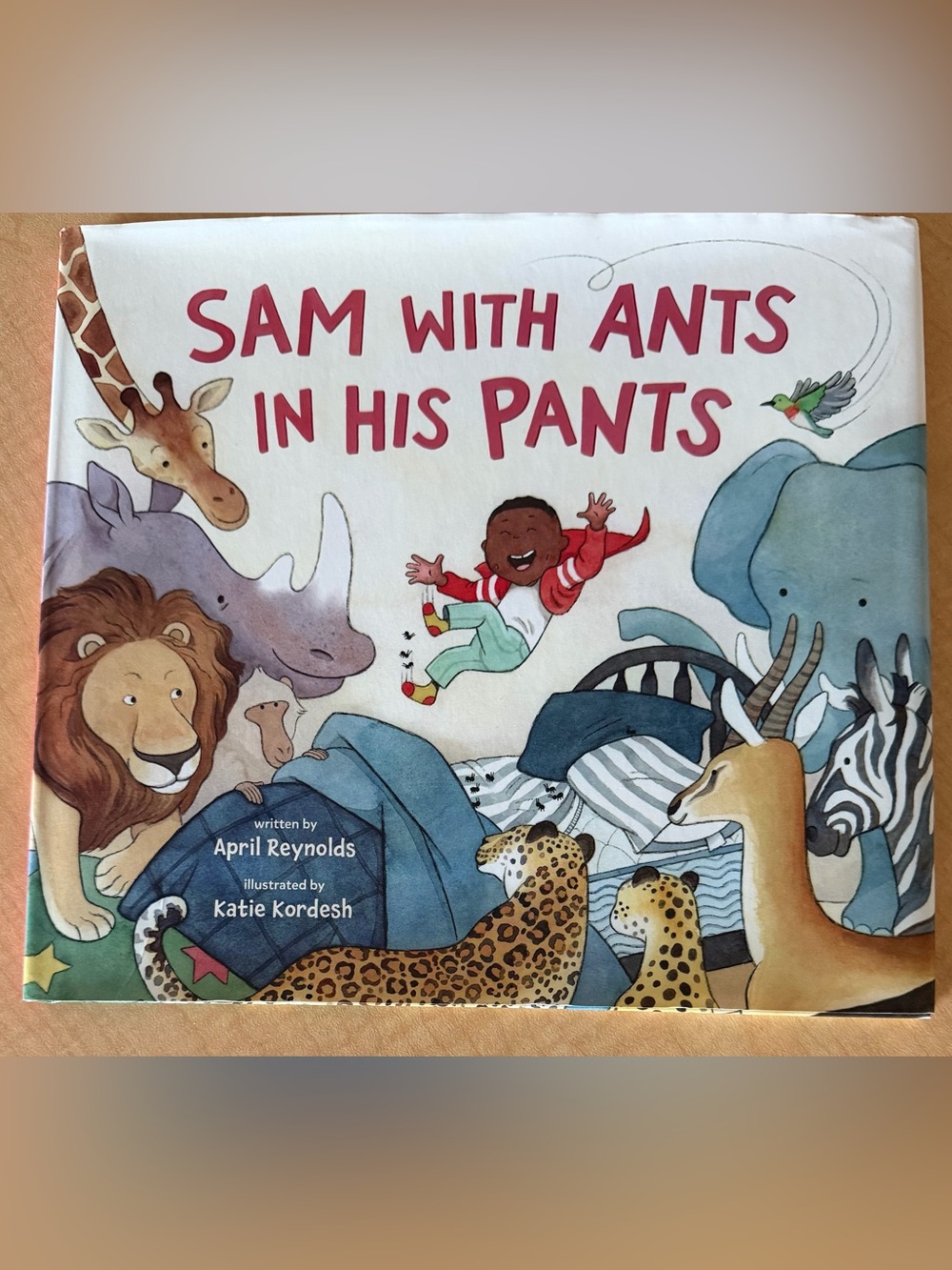 Sam With Ants In His Pants Hardcover Children’s Kid’s Picture Book Animals Fun